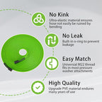 PWACCS Pressure Washer Hose for Power Washer – 3600 PSI Kink Resistant Pressure Washing Extension Hose 100 FT x 1/4" – Universal Electric Power Wash Hose for Replacement – Compatible with M22 Fittings