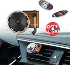 Record Player Car Vent Clips Air Freshener Retro Style Album Cover Car Air Conditioning Outlet Clip Fragrance Diffuser Car Interior Decoration Accessories, Retro Record Player