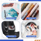 1 Pack Car Seat Towel Covers with Storage Bag 63 x 32 Inch Athletic Running Towel Seat Sweat Washable Non Slip Cover Gift for Car Outdoor Sport Activities (Multi National Parks)