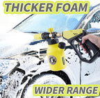 REALYOU Pressure Washer Gun with Foam Cannon, Car Wash Kit, 1/4 Inch Quick Connector, 5 Pressure Washer Nozzle Tips