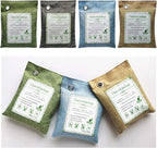 Bamboo Charcoal Bags Odor Absorber, 2 Packs 200g Charcoal Deodorizer Bags with Hooks, Nature Bamboo Charcoals Air Purifying Bags Activated Charcoals Odor Absorbers for Home Cars Pet Closet Bathroom