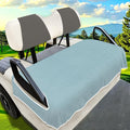 YOKYHOM Golf Cart Seat Covers for 2/4-Seater, Microfiber Seat Towel Blanket, Keeps Seats Cool, Clean & Comfortable, Fits EZGO, Club Car, Yamaha, 51"x31"