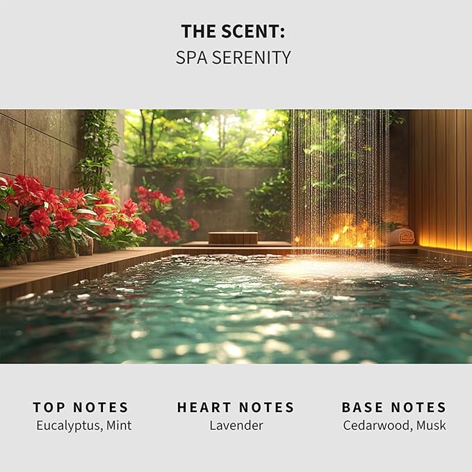 Lapew Spa Serenity Carpet Deodorizer Powder - Pet Safe Freshener for Vacuuming | Scented Odor Eliminator for Home | 36 oz