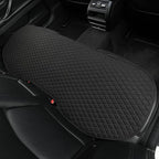 West Llama Linen Car Seat Covers,Bottom Seat Covers for Cars Include 1 Rear Bench Cover Universal Fits 90% Vehicles,SUVs,Cars,Sedans,Black
