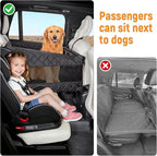 YJGF Large Dog Car Seat Large Size Dog,Pet Car Seat Cover for Back Seat Extende,Pet Booster