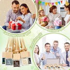 10 Pcs Thank You Appreciation Gifts Bulk Empty Car Air Freshener Diffuser Hanging Ornament Empty Glass Essential Oil Diffuser Thank You Gift for Employee Coworker Staff Volunteer
