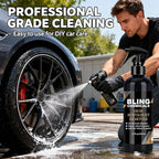 Wheel Cleaner, Aluminum Cleaner, Rim & Wheel Cleaner Spray, Removes Brake Dust & Grime, Brake Dust, Non-Acidic Tire Cleaner, Purple Color Changing, 10 fl oz (1PCS)