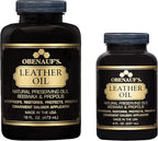 Obenauf's Leather Conditioner - Leather Oil (16oz) - Restore and Protect Leather Boots, Jackets, Purses as Well as Car Leather, Leather Furniture and Much More - Made in The USA (with Applicator)