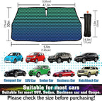 CHILL·TEK Funny Car Windshield Sun Shade Umbrella, American Plane Car Sun Shade Umbrella, Block UV Rays Heat Foldable Windshield Umbrella Sun Visor Protector - Keep Vehicle Cool for Cars SUV