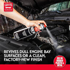 Griot's Garage Engine Bay Dressing, Detailing Spray, Surface Enhancer and Protector, 20244, 12.5oz