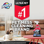 Resolve Ultra Pet Carpet Cleaner Spray – for Removal of Pet Stains & Odors, 32oz