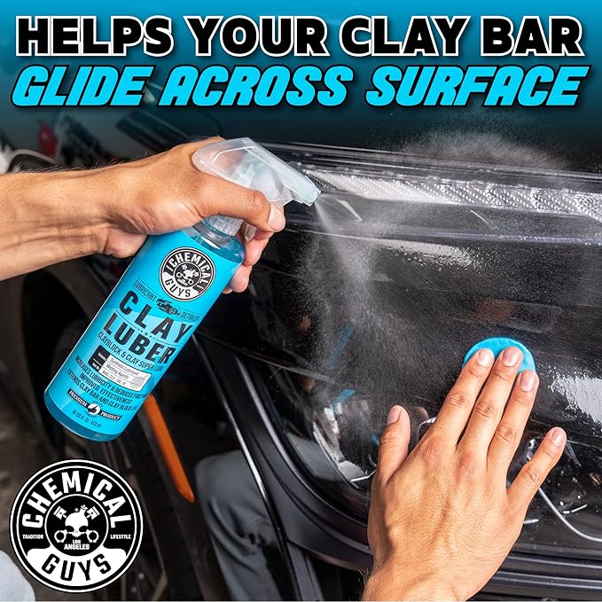 Chemical Guys WAC_CLY_100 Clay Luber Synthetic Lubricant with Wetting Agents for Clayblock and Car Detailing Clay (Works on Cars, Trucks, SUVs, Jeeps & More), 128 fl oz (1 Gallon)
