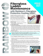 Rainbow Fiberglass Sealer Protective Coating Spray Can 4621 | Protects Ladders, Wooden, Fiberglass Assemblies Against Decaying, Cracking, Chipping, Fading, and Flaking (1)