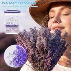 Moisture Absorbers 12 Packs, 10.8 Oz Lavender Vanilla Efficient Humidity Absorber ＆ Odor Eliminator Boxes, Refillable Car Dehumidifier for Closet, Bathroom, Basement＆ RV