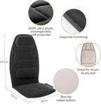 Snailax Vibration Back Massager with Heat, Massage Chair Pad with Neck Lumbar Memory Foam, 10 Vibration Motors,5 Modes, Gifts, No shiatsu