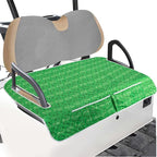 Golf Cart Seat Covers, Universal Golf Cart Seat Towel Blanket with 4 Front Pockets & Nonskid Bottom Fits for EZGO, Yamaha, Club Car and More 2 Person Seats Golf Carts.Golf Accessories Gift for Men
