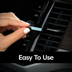 Refresh Your Car Air Freshener Vent Sticks, Lightning Bolt / Ice Storm Scent, 6 Pack