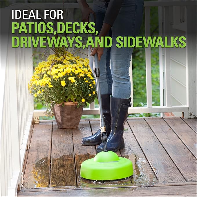 Greenworks 11" Surface Cleaner Universal Pressure Washer Attachment,(Pack of 4)