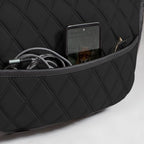 FH Group Car Seat Cushion – Neosupreme Single Front Seat Cover with Front Pockets, Airbag Compatible, Universal Fit Car Seat Cushion for Driver or Passenger Seat, SUV, Truck, Sedan & Van – Black