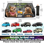 Funny Bear Driving Car Windshield Sun Shade Umbrella Fun Bear Sunshades for Car Windshield Upgraded Sun Visor Protector for Sedan SUV Most Vehicles Printed Front Window Shades