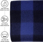 Arcturus Military Wool Blanket - Warm, Thick, Washable - Great for Outdoors, Camping, Stadium Blanket, Picnics, Travel - Car & Bushcraft Survival Kits
