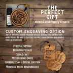 Personalized Car Air Freshener, Wood Diffuser and Fragrance Oil Set, Custom Message, Rearview Mirror Charm, Bigfoot Believe, Sasquatch, Auto Accessory for Men or Women (Lavender Chamomile)