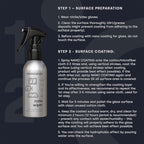 Ceramic Coating for Cars - Nano Wiper Auto Protection Spray Wax - 100 ml Windshield Water Repellent - Glass Guard Car Sealant in Your Car Wax Kit - Hydro Shield for More Visibility
