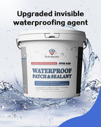 Upgraded Invisible Waterproof Agent Clear as Crystal, Transparent Waterproof Paint for Both Interior and Exterior Use on Rooftops, Bathrooms, and Walls for Leak Prevention and Tight Seal. (17.5OZ)