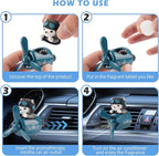 Car Air Fresheners Cartoon Pilot Automotive Air Outlet Propeller Cute Car Diffuser Creative Car Perfume Decoration for Car Vent Clips Car Vent Clip Air Freshener Accessories for Women Men