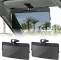 JOYTUTUS Sun Visor for Car, 2 Pack Polarized Sun Visor Extender Universal Anti-Glare Easy to Install, UV400 Car Visor Extension Protect from Glare/UV Ray/Stray Light