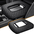 Center Console Cover Fit for Chevy Silverado 2019-2025 Jump Seat Console, Car Armrest Seat Box Cover (ONLY for Split Bench Jump Seat Console)