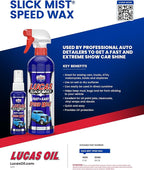 Lucas Oil 10160 Slick Mist Speed Wax - 24 Ounce