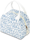 Lunch Bag for Women Insulated Lunch Box Cute Corduroy Lunch Tote Bags Reusable Large Capacity Cooler Bag for Travel Work Picnic