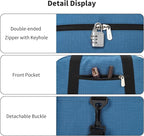 Small Gym Bag Carry On Bag - 12 in Mini Duffle Bag Lightweight for Overnight Travel - Blue