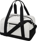 Small Gym Bag Carry On Bag - 12 in Mini Duffle Bag Lightweight for Overnight Travel(Beige)