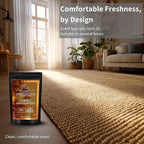 Lapew 71 Carpet Deodorizer Powder - Pet Safe Freshener for Vacuuming | Scented Odor Eliminator for Home | 16 oz