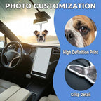 Custom Air Freshener for Car with Photo Text Picture Both Sides, Personalized Gift for Valentine’s Day Birthday- Ideal for Car Wardrobe Bathroom Hanging Ornaments