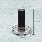 AUEAR, Turtle Car Diffuser Vent Clip - 30mm Aromatherapy Essential Oil Metal Car Diffuser Vent Clips with 10 Refill Pads