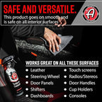 Adam's Polishes Interior Detailer (5 Gallon) - Total Car Interior Cleaner, Protectant & Dressing | Leather Conditioner | UV Protection Vinyl, Dashboard, Screen, Seat Cleaner & More