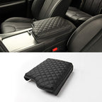 KMMOTORS Center Console Cover for Hyundai Palisade(2019-2025), Thick Pad, Armrest Cushion, Interior Accessories, Protector, Funda para consola de Palisade (Palisade, Black)