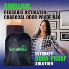 SMELLRID Activated Carbon Odor Eliminator Pouch – Neutralizes Odors in Closets