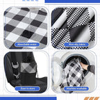Car Seat Towel Covers with Storage Bag 63 x 32 Inch Athletic Running Towel Seat Sweat Washable Non Slip Cover Gift for Car Outdoor Sport Activities