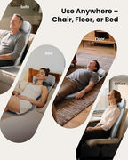 COMFIER Shiatsu Back Massager with Heat, Deep Tissue Kneading Chair Massager with Vibration, 2D/3D Shiatsu Massage Seat Cushion, Full Back Massage Chair Pad
