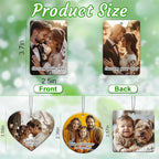 3-500Pcs Custom Air Fresheners with Picture - Personalized Double Sided Photo Text Logo Air Freshener for Car Hotel Business Event Promotion (General, Rectangle)