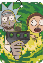 Plasticolor 005634R01 Rick and Morty 2-sided Air Freshener with different image on each side – 2 pack