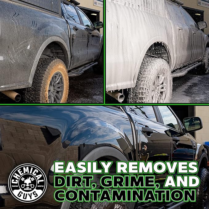 Chemical Guys TORQ Professional Max Foam 8 Cannon and Honeydew Snow Foam Soap Kit - High Foaming Car Wash Cannon with 1 Gallon Concentrated Soap - Safe for Cars, Trucks, SUVs, RVs and More, 128 fl oz