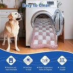 Thickened Dog Bed for Car Back Seat, Upgraded Bottom Non-Slip, Fits Hard Bottom car seat Cover for Dogs, Premium Mixed Color, Dog Car Seat Cover