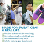 SweatX Extreme Odor Spray - Multipurpose No-Wash Deodorizer - Ideal for Shoes and Gym Clothing - Victory Scent (16 fl oz)
