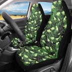 Cartoon Dragon Print 2Pcs Car Seat Cover Set Front Auto Inteior Decorative for Women Men Comfortable Drive Seat Covers Universal Fit for SUV,Van,Truck,Sedan