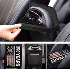 Dreaweet 250 Years American Flag Car Center Console Cover Patriotic Car Accessories Arm Rest Cover Middle Console Cushion Pad Anti-Scratch Universal Armrest Storage Box Mat
